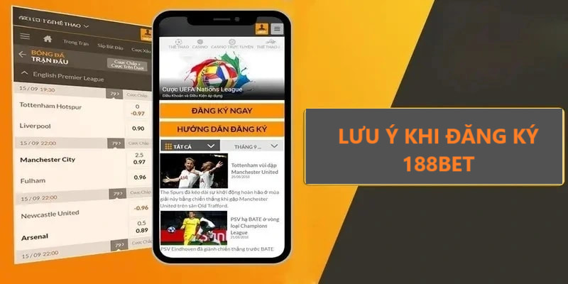 Lưu ý khi tạo tài khoản