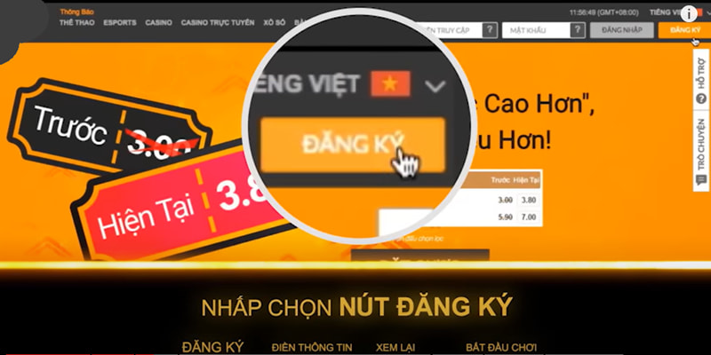 Truy cập trang chủ nhà cái